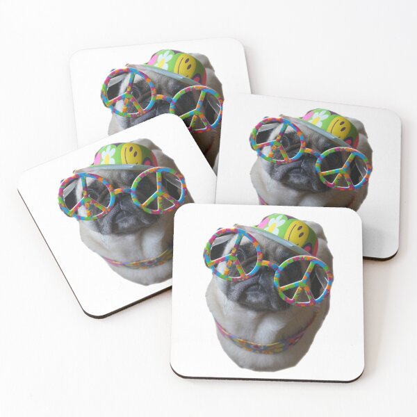 Item preview, Retro Colorful Pug  designed and sold by ashleymanheim.