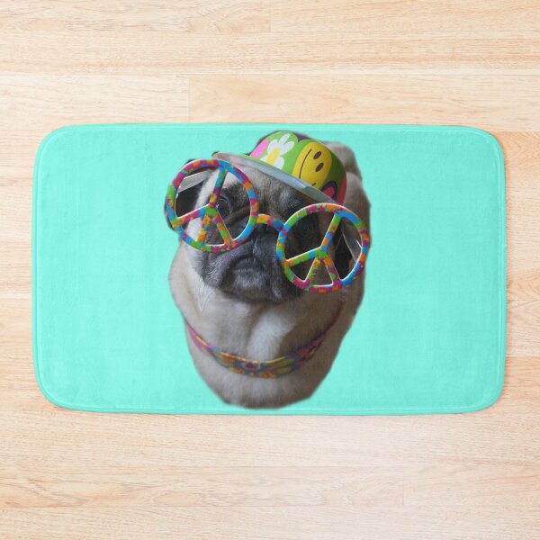 Item preview, Retro Colorful Pug  designed and sold by ashleymanheim.