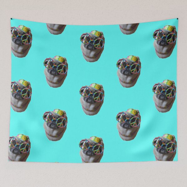 Item preview, Retro Colorful Pug  designed and sold by ashleymanheim.