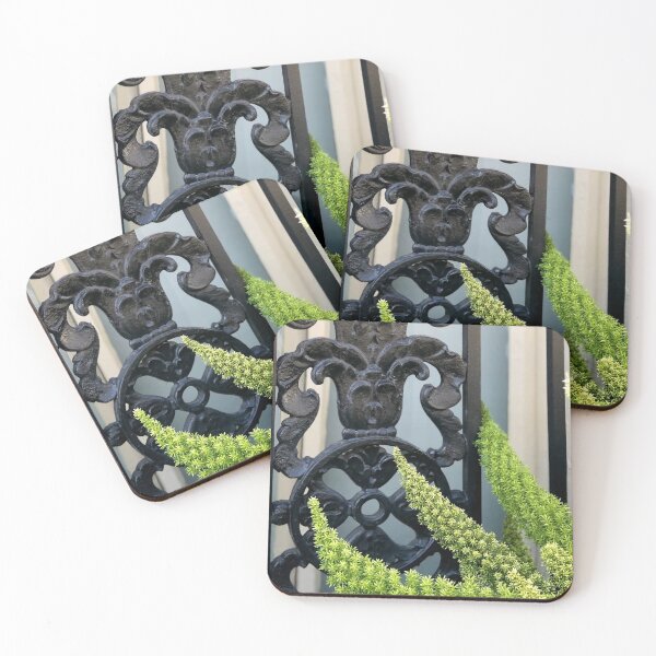 Item preview, cast iron architectural detail and greenery designed and sold by SavannahSale.