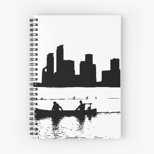 Item preview, Canoeing by the City (white bkgrnd) designed and sold by LJs-Boutique.