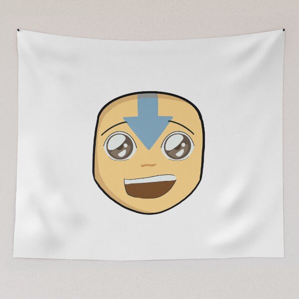 Item preview, Avatar Aang chibi face cute designed and sold by teresaedward.