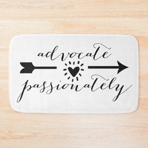 Item preview, Advocate Passionately  designed and sold by stickersbycare.