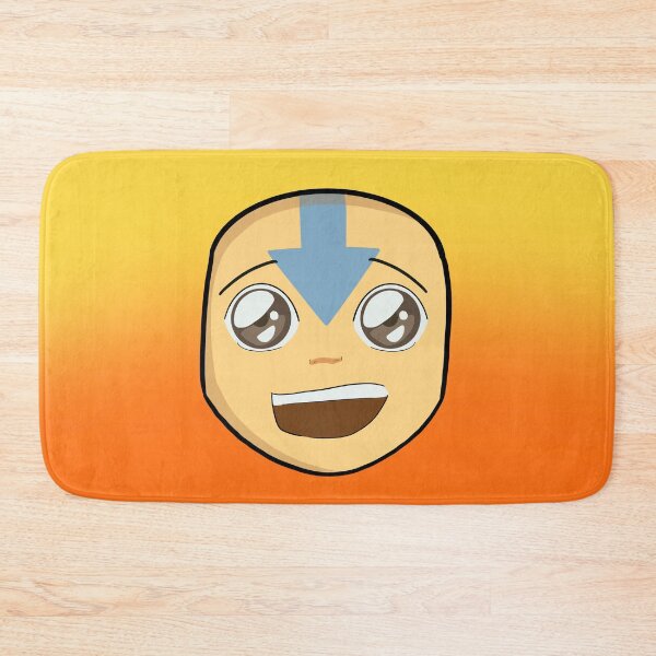 Item preview, Avatar Aang chibi face cute designed and sold by teresaedward.