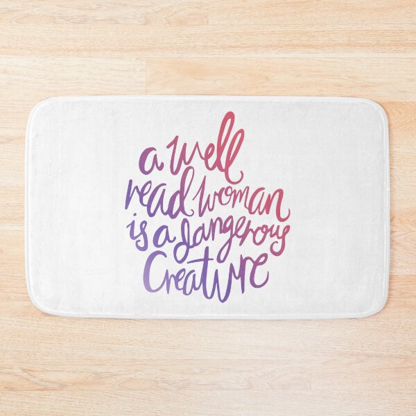 Item preview, Well Read Woman - Girl Nerd Feminist Quote - Gradient designed and sold by Kit Cronk.