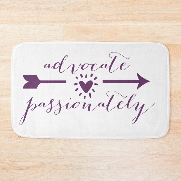 Item preview, Advocate Passionately  designed and sold by stickersbycare.
