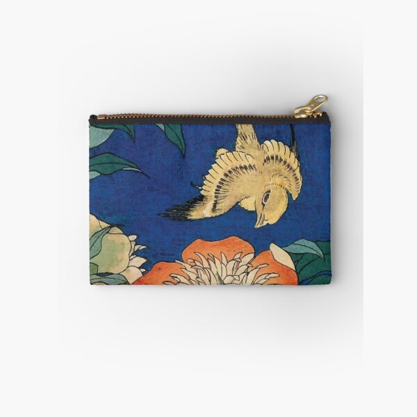 Item preview, Katsushika Hokusai | Canary and Peony designed and sold by badguyduh.