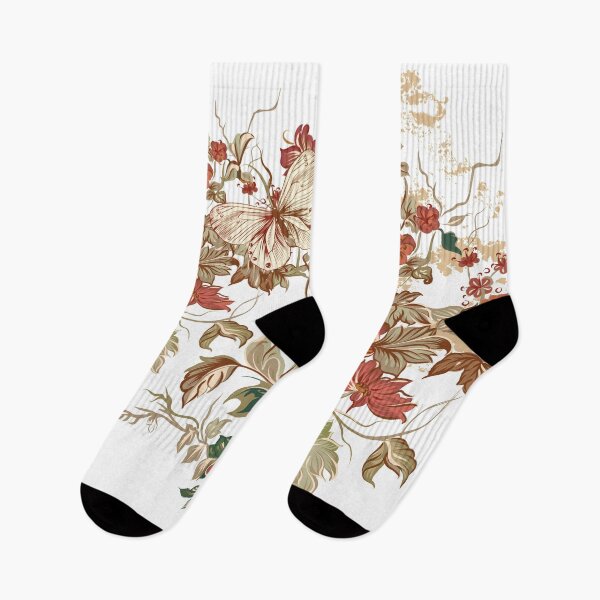 Item preview, Chinese art print - flower branches with various flowers butterfly designed and sold by Kallandra.