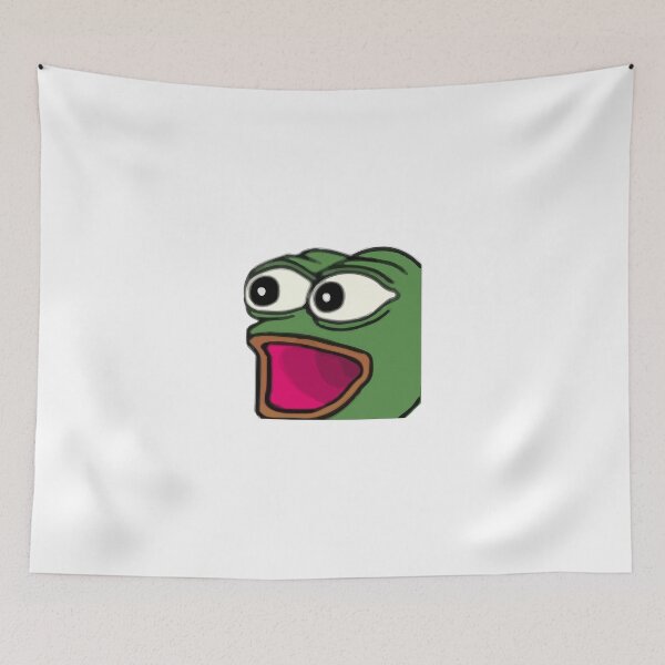 Item preview, Poggers Pepe designed and sold by ILuvMemes.