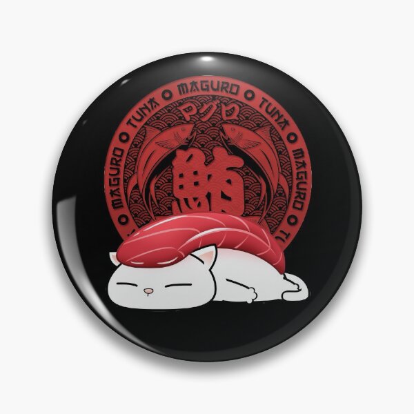 Item preview, Chubby Cats Maguro Sushi Cat designed and sold by Takeda-art.