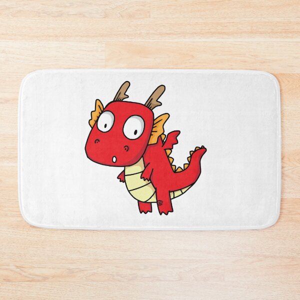 Item preview, Cute baby red dragon. designed and sold by maipadpro.