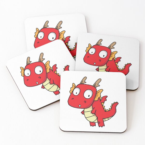 Item preview, Cute baby red dragon. designed and sold by maipadpro.