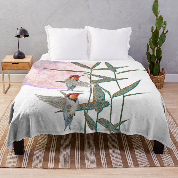 Item preview, Hummingbird Moon With bamboo designed and sold by NonnisCorner.