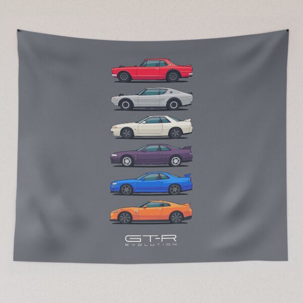 Item preview, GTR Family Evolution - Grey designed and sold by VoodooCircus.
