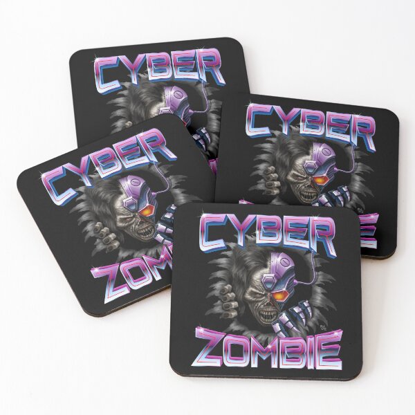 Item preview, Cyber Zombie designed and sold by Zombie Squid.