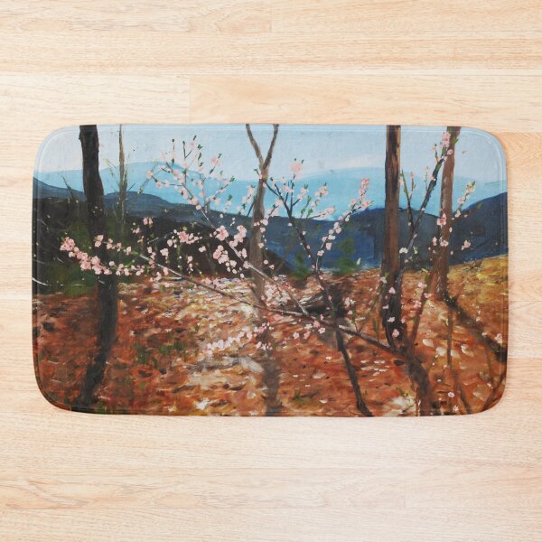 Item preview, Peach tree in spring designed and sold by M Maloney.