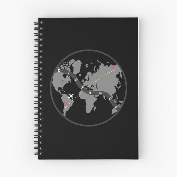 Item preview, Social Distancing World Design Black designed and sold by mistergoodiez.