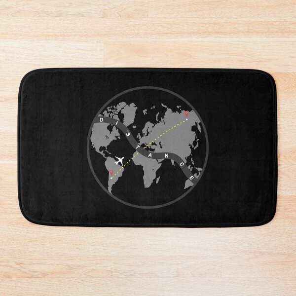 Item preview, Social Distancing World Design Black designed and sold by mistergoodiez.
