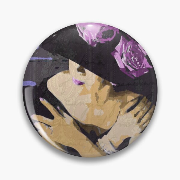Item preview, Lady In The Pink Roses Hat designed and sold by incarnations.
