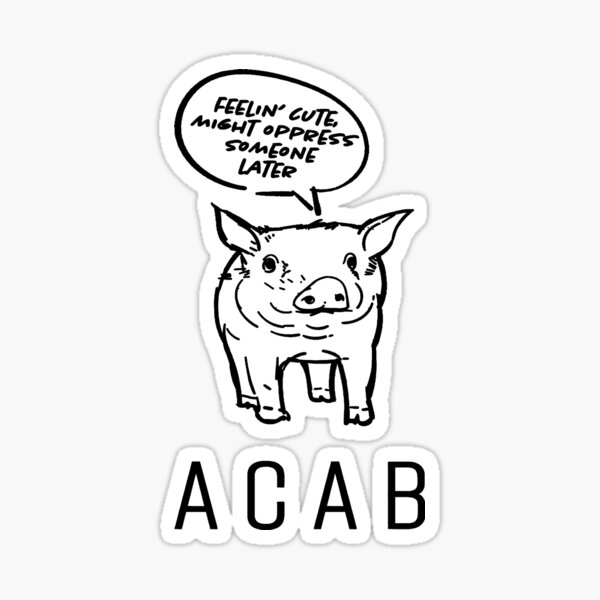 Item preview, ACAB  designed and sold by Stephanie "Coco" Landry.