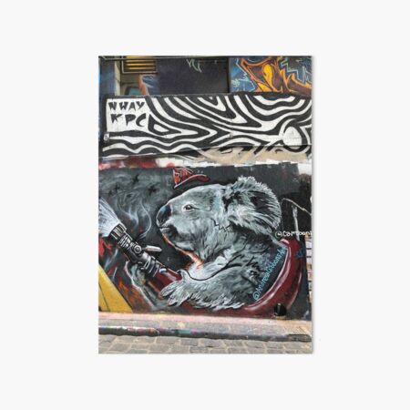 Item preview, Koala Street Art (Australian Bushfires 2019-2020) designed and sold by byronbaybogan.