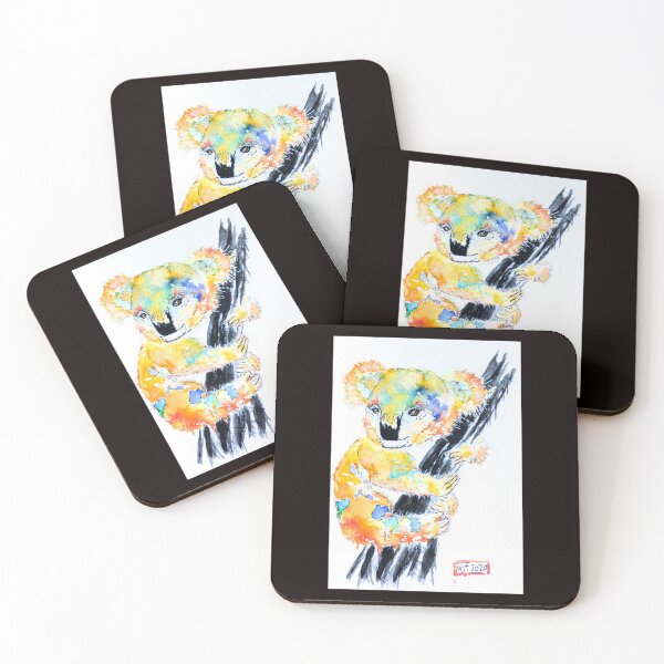 Item preview, Koala in watercolor. Vibrant and beautiful painting. designed and sold by Artmom66.