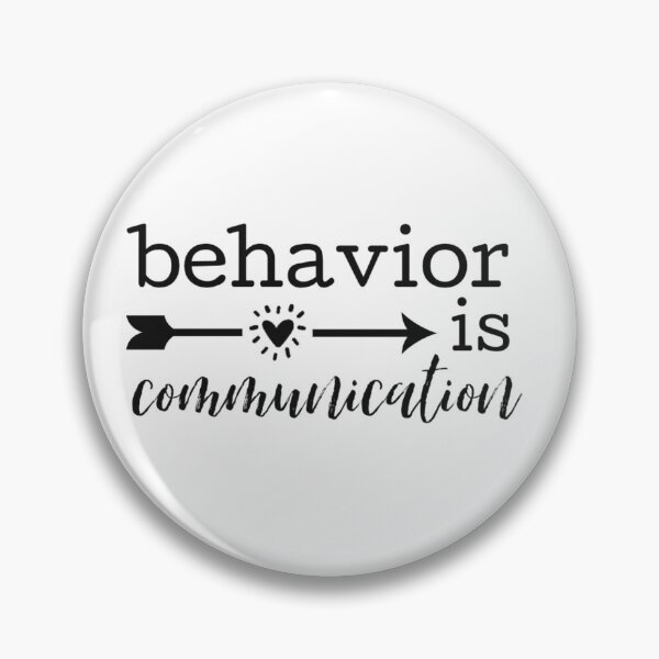Item preview, behavior is communication designed and sold by stickersbycare.