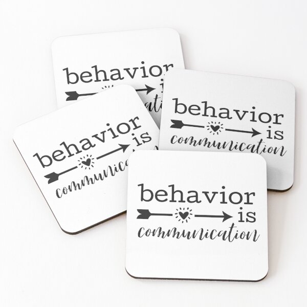 Item preview, behavior is communication designed and sold by stickersbycare.