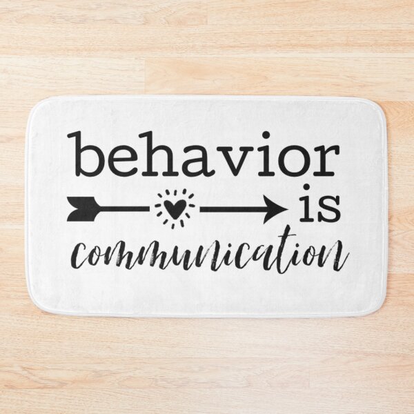 Item preview, behavior is communication designed and sold by stickersbycare.