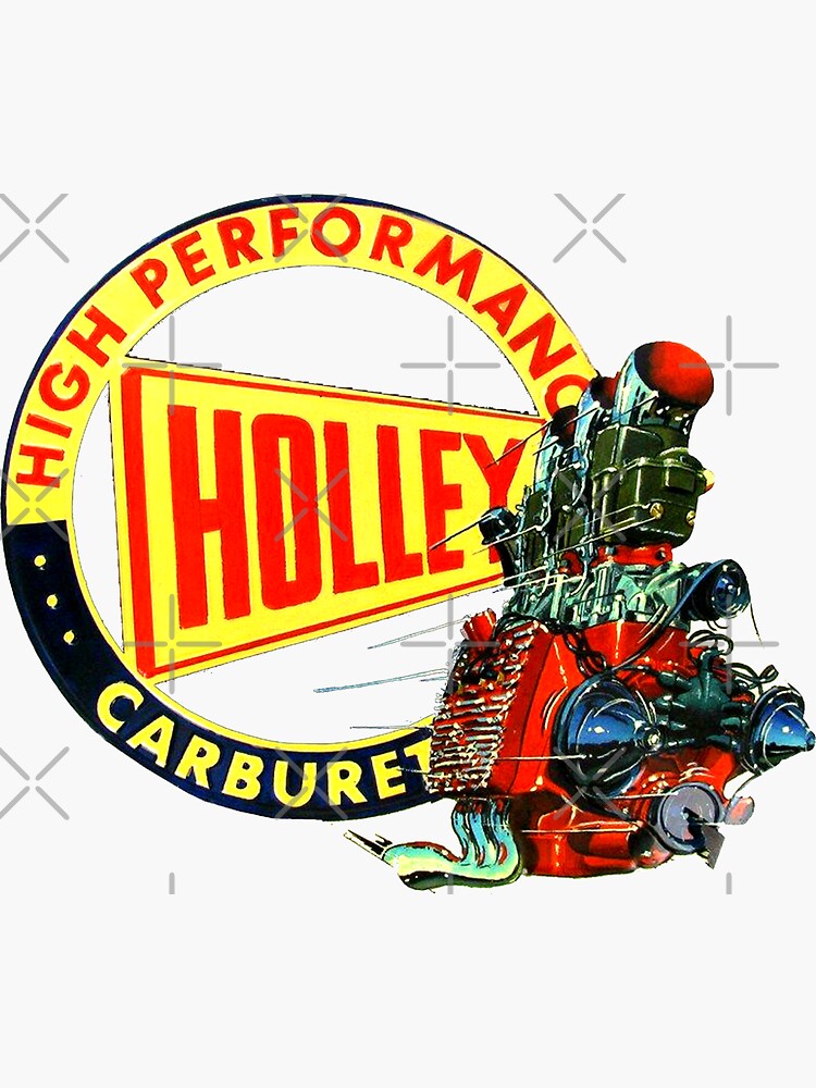 "Holley Carburetor" Sticker by Retrorockit Redbubble