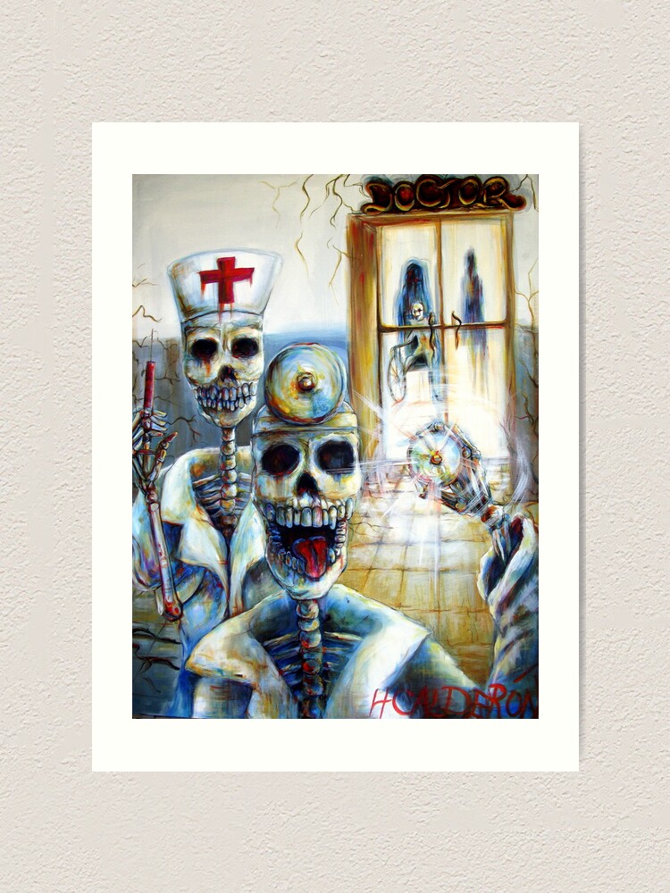 Thumbnail 2 of 3, Art Print, El Doctór designed and sold by HCalderonArt.
