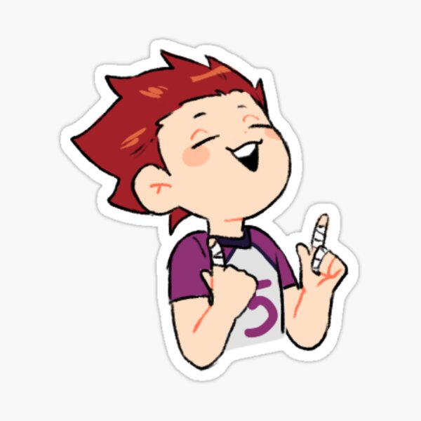 haikyuu stickers for sale redbubble