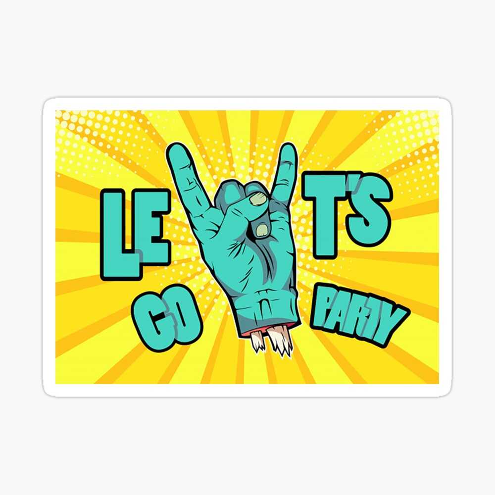  Let's Go Party - Cool Funny T Shirt : Clothing, Shoes