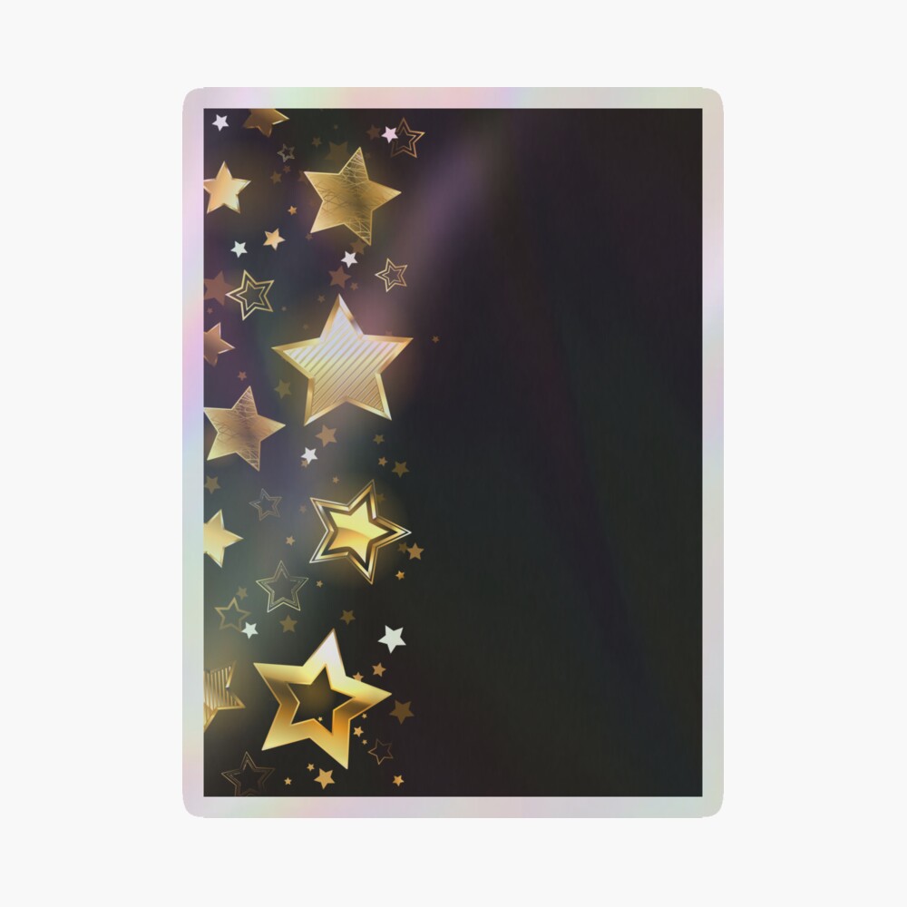 Afie 69-7092 - Tarjeta De Felicitación Con Diseño De Estrellas En