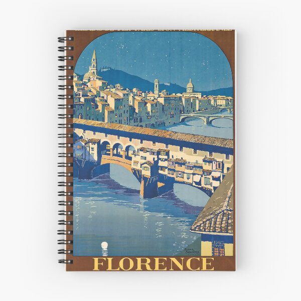 Item preview, PLM Florence vintage travel poster designed and sold by stickart-marek.