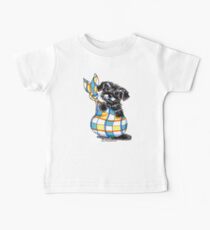 Camiseta para bebé Cachorro de saco Schnauzer en miniatura