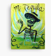 Mi Tequila Canvas Print