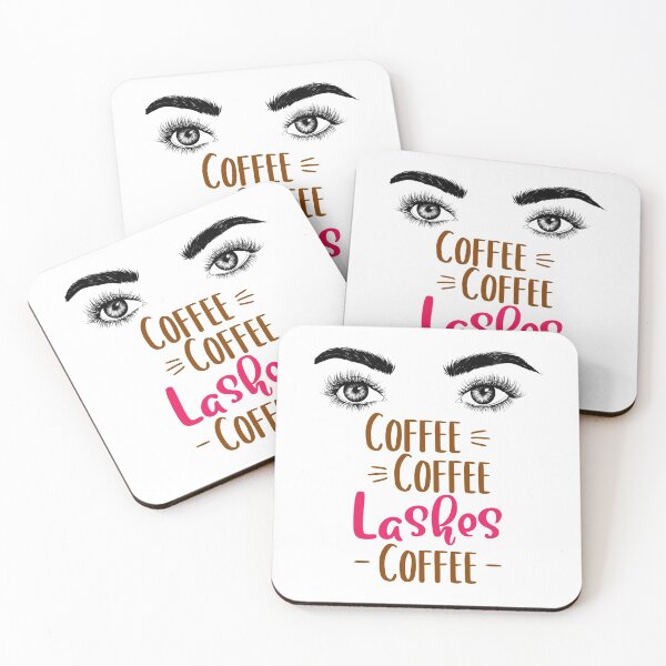 Item preview, Coffee Coffee Lashes Coffee designed and sold by styleofpop.