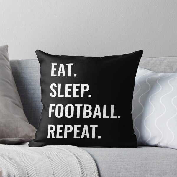 Item preview, Eat Sleep Football Repeat designed and sold by manishfzr1995.