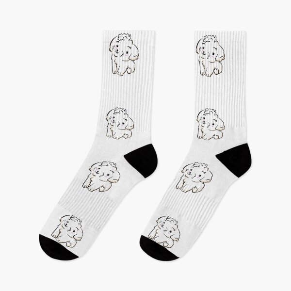 Item preview, Cute White Shih Tzu Puppy designed and sold by SubtleSplit.