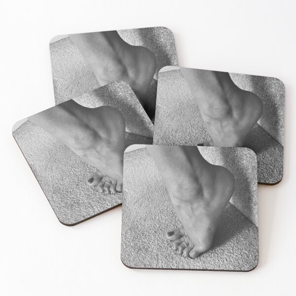 Item preview, Sally's Arched Feet Photo On Staircase designed and sold by Makrow.