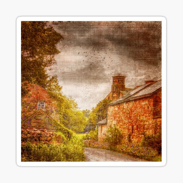 Down A Country Lane Sticker