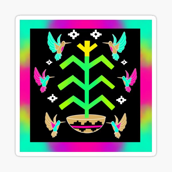 Rainbow Tree Sticker