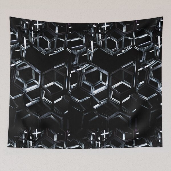 Item preview, Hexagon in space designed and sold by 2ZANY.