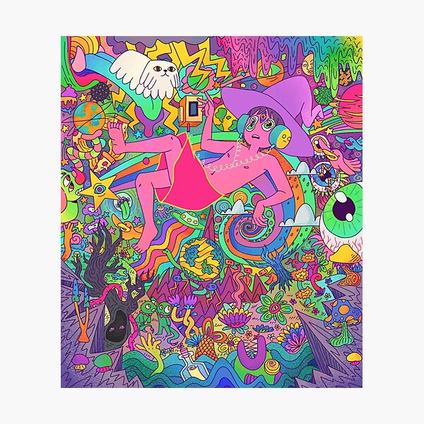 The Midnight Gospel Trippy Photographic Print