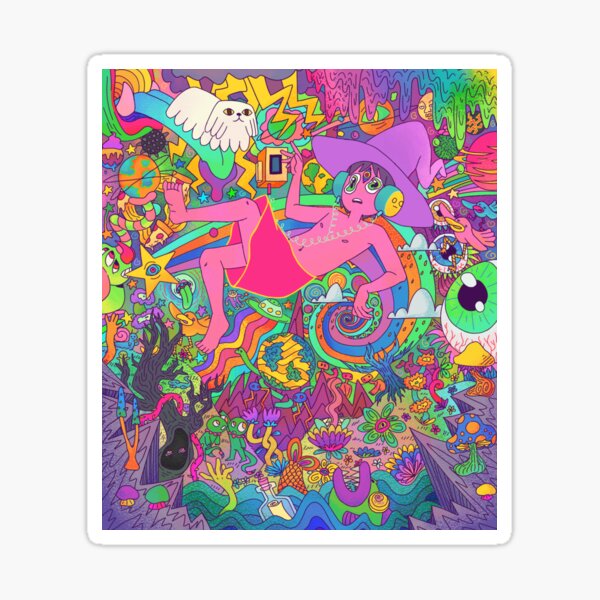 The Midnight Gospel Trippy Sticker