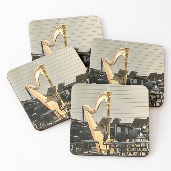 Item preview, Happiness Journal Golden Harp designed and sold by HappinessJ.