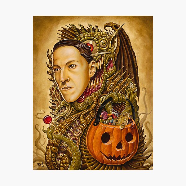 Costume of Cthulhu Photographic Print