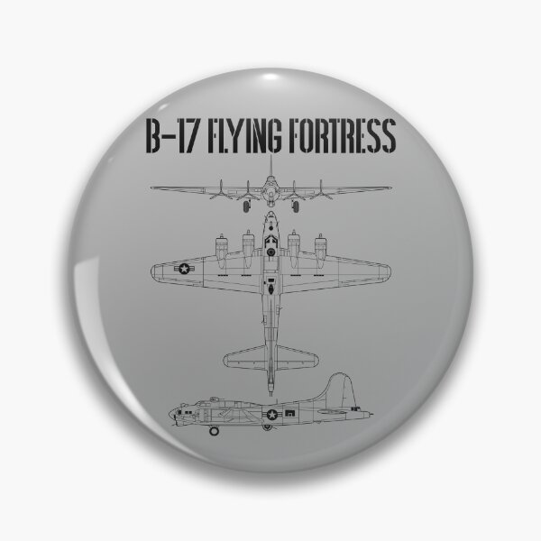 Artikelvorschau, Weinlese WW2 B-17 Fliegen-Festungs-Flugzeug-schematischer Hemd-Gang im Schwarzen entworfen und verkauft von DynamicDesign.
