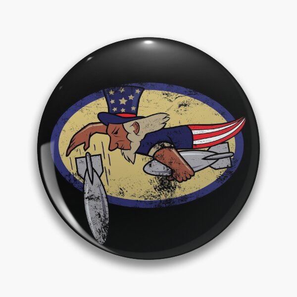 Item preview, WW2 322nd Bomb Squadron Bomber Patch Flying Patriot Shirt Gear designed and sold by DynamicDesign.